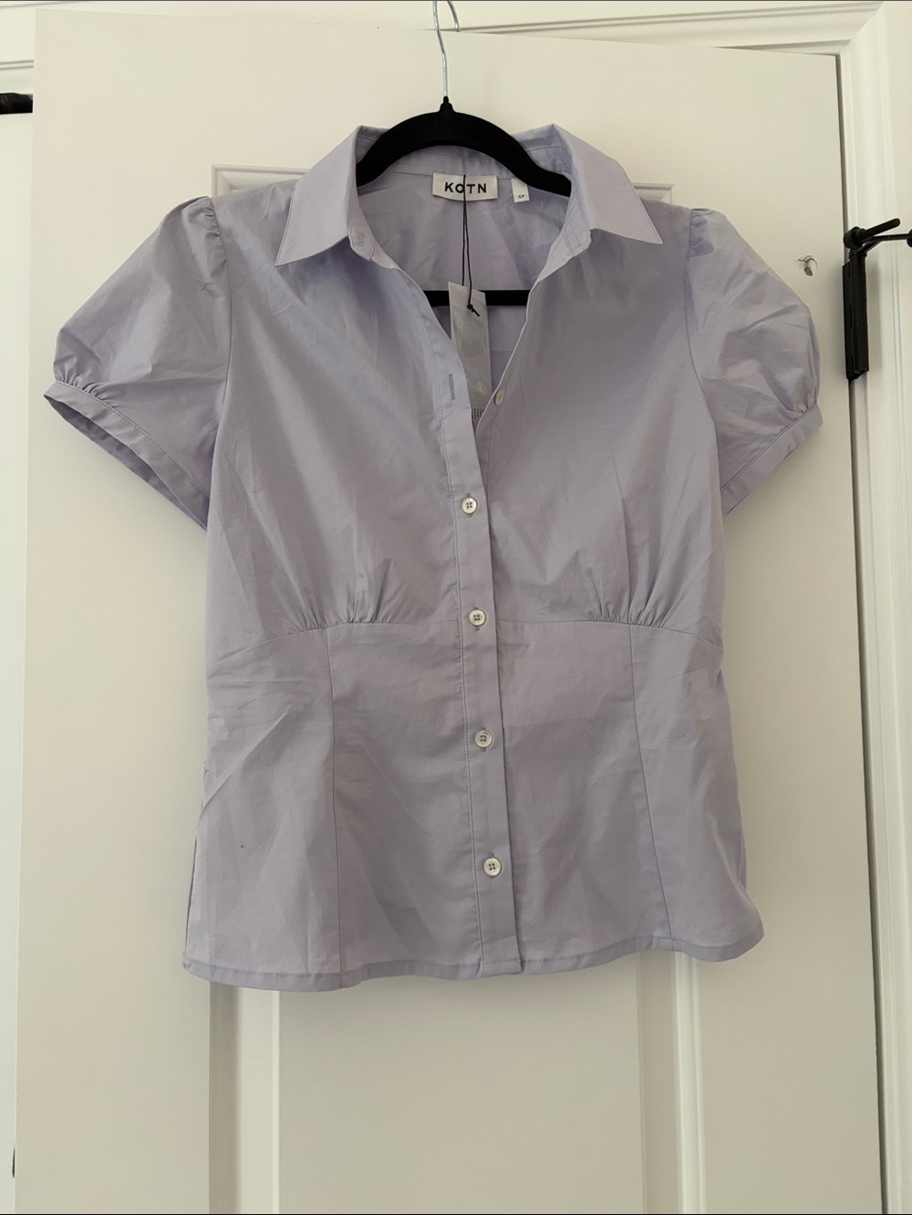 KOTN Short-Sleeve Button-Down Shirt